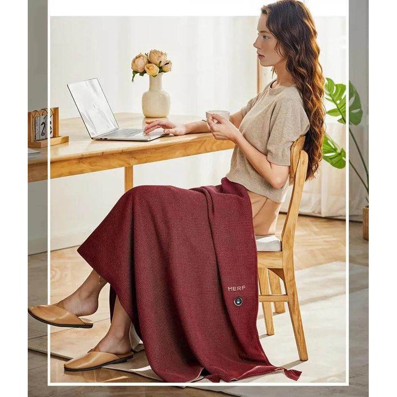 SmartPursue™ USB Electric Heated CozyGlow Heated Wrap Wearable Heated Blanket