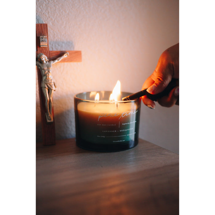 Peace Time 3-Wick // Saintly Scents Candle