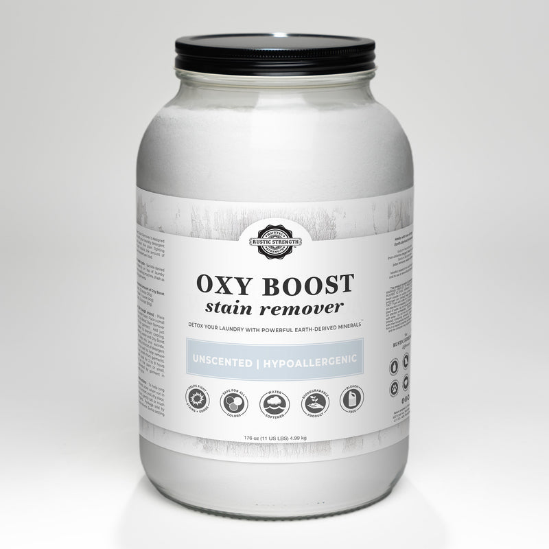 Rustic Strength Oxy Boost Stain Remover Laundry Boost