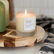 Slow North Orange + Clove - Signature Soy Candle Frosted Candles