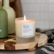 Slow North Orange + Clove - Signature Soy Candle Frosted Candles