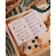 Be A Heart Our Lady of Guadalupe DIY Rosary Kit rosary kit