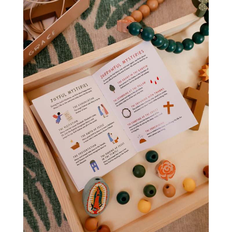 Be A Heart Our Lady of Guadalupe DIY Rosary Kit rosary kit