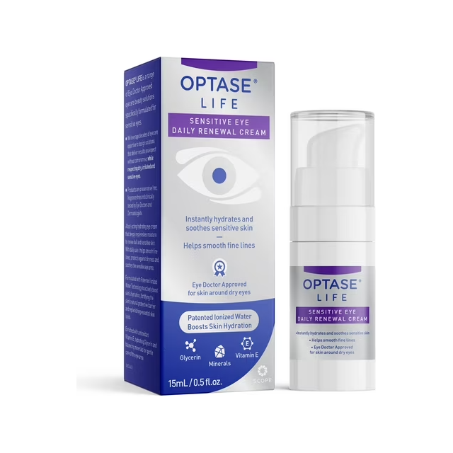 Optase Optase Life Sensitive Eye Daily Renewal Cream 15ml Eye Cream