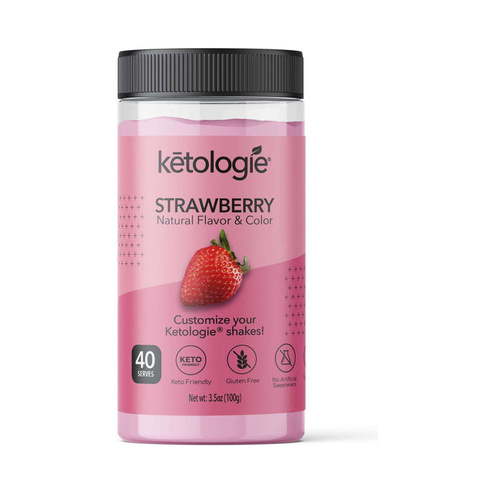 Strawberry Natural Flavor and Color l 40 serves - 100g