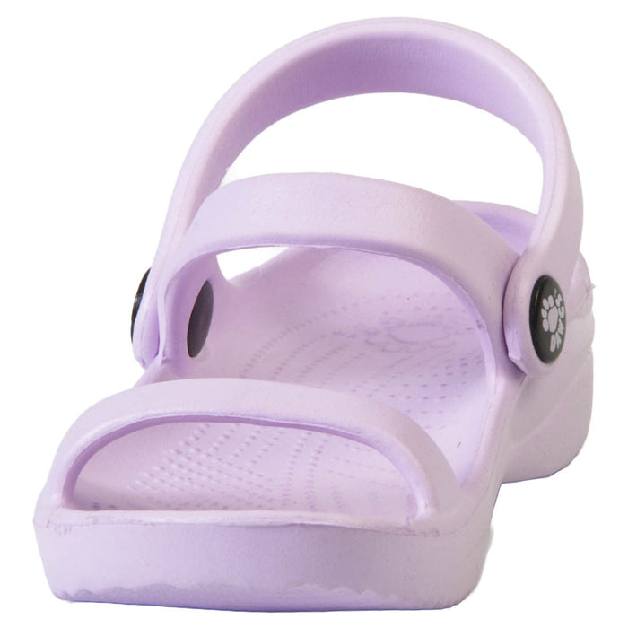 3-Strap Sandals - Lilac