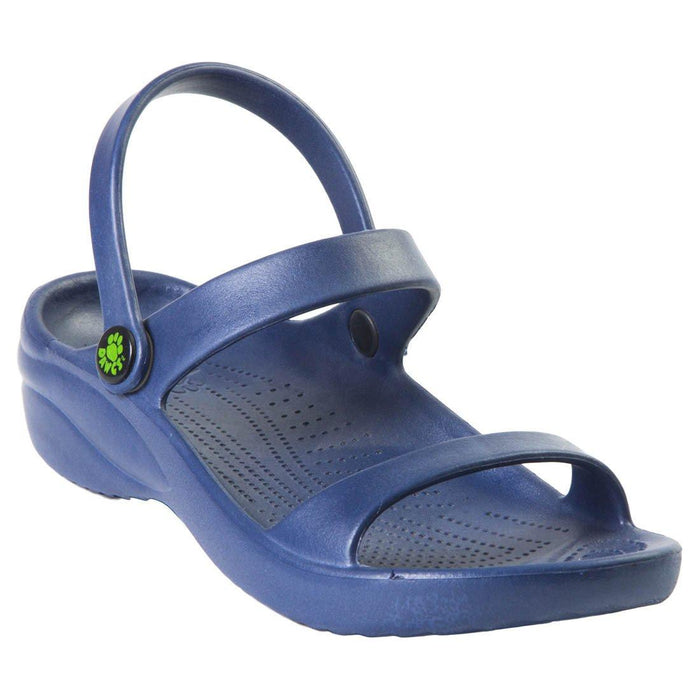 Women's 3-Strap Sandals in Navy