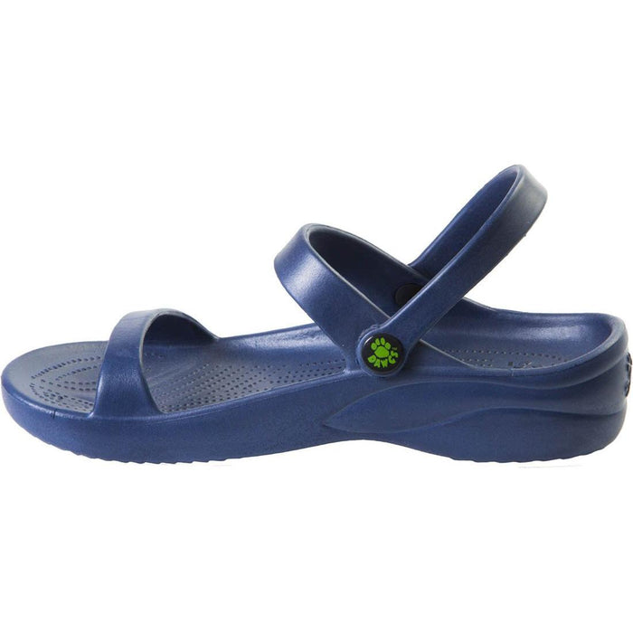 Women's 3-Strap Sandals in Navy