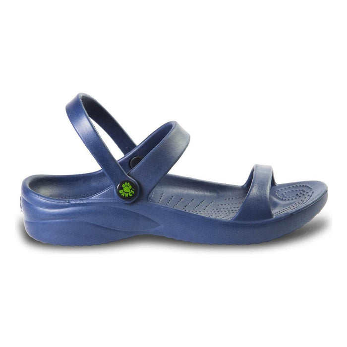 Women's 3-Strap Sandals in Navy