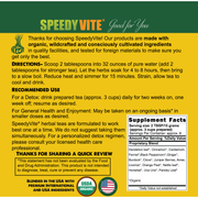 SpeedyVite® Liver LifeBoost® Tea | USDA Organic Herbal Liver Support* (4 oz / 8 oz / 28 Bags) | SpeedyVite® - FREE SHIPPING Tea