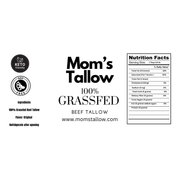 Mom’s Tallow Grass-Fed Beef Tallow