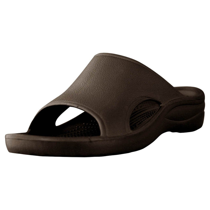 Women's Slides - Dark Brown