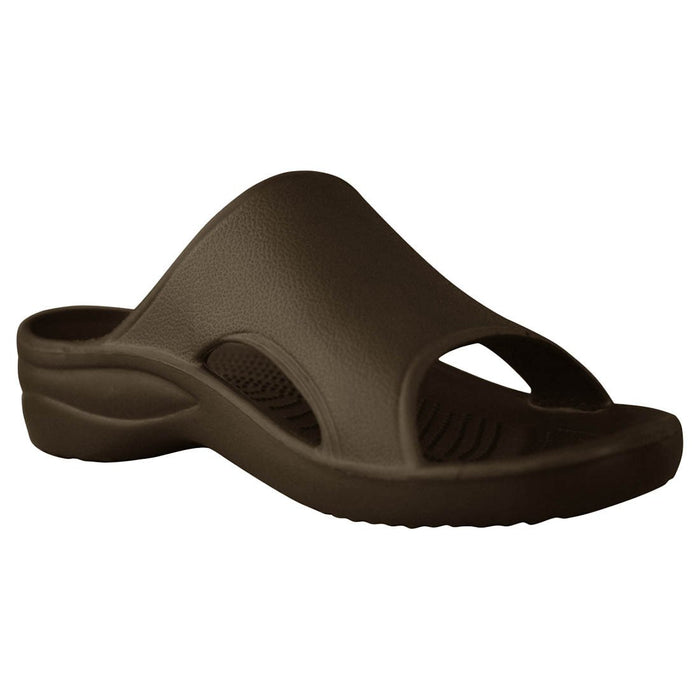 Women's Slides - Dark Brown