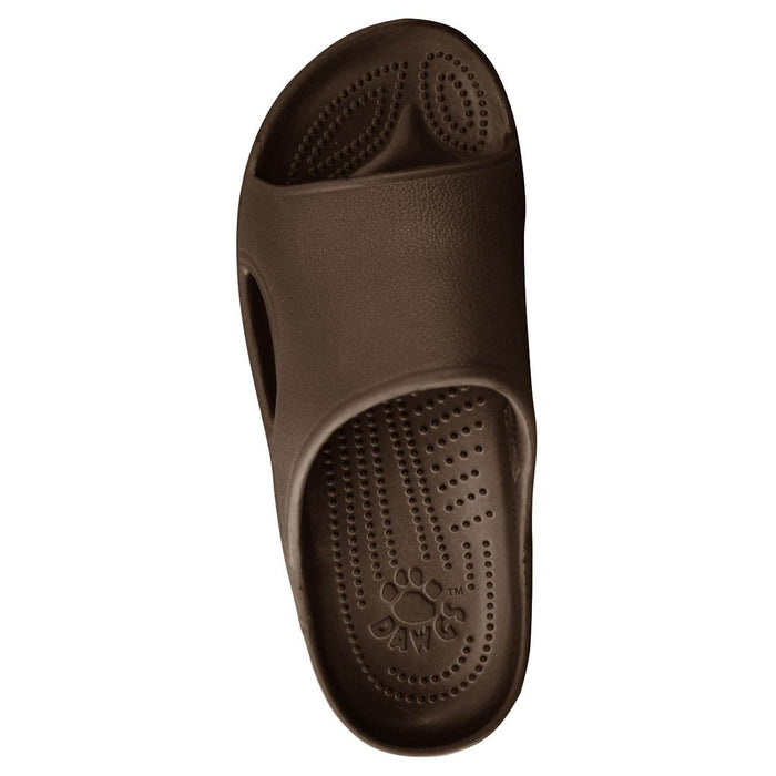 Women's Slides - Dark Brown