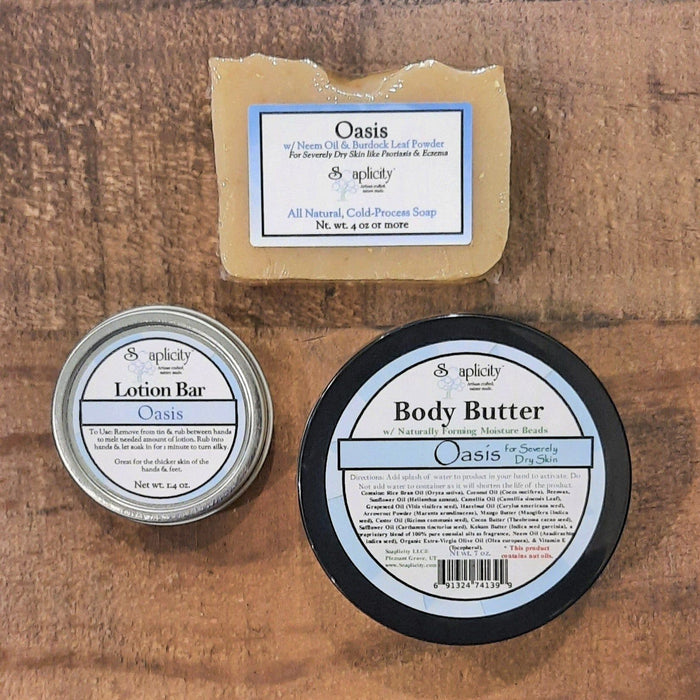 Soaplicity - Oasis Bundles For Severely Dry Skin