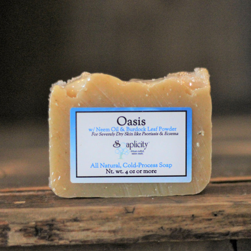 Soaplicity Oasis Soap Bar | Best Moisturizing Soap for Dry Skin Soap Bar