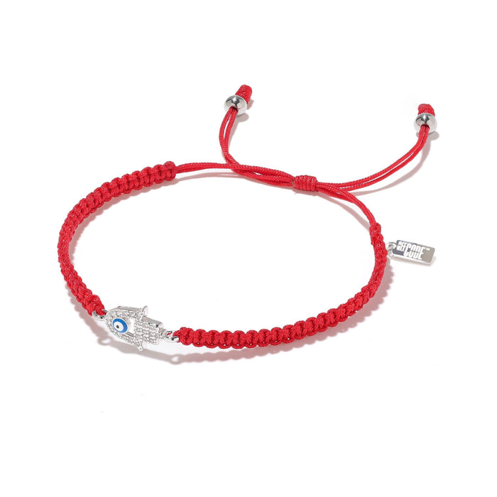 Red String Evil Eye Hamsa Bracelet