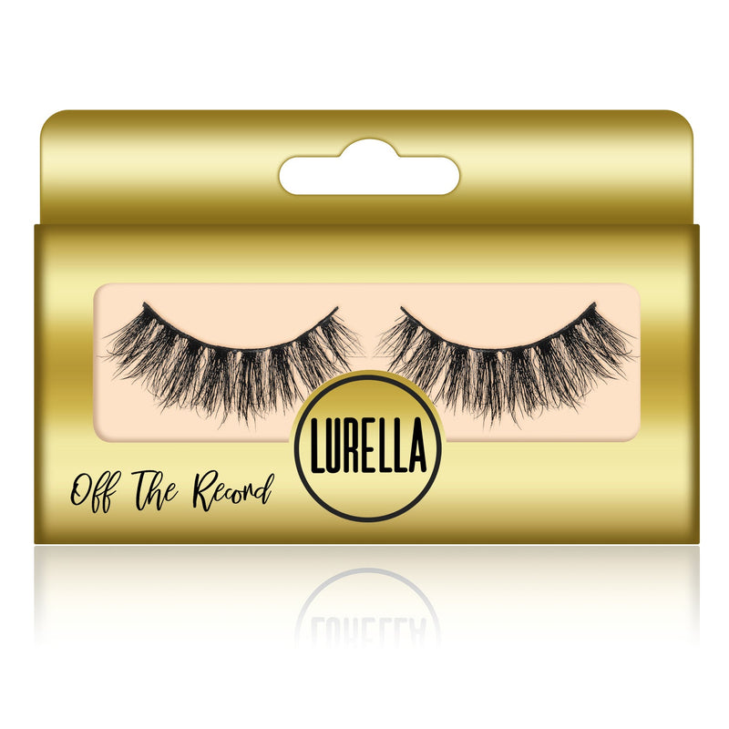 Lurella Cosmetics 3D Mink Eyelashes - Off The Record False Eyelash