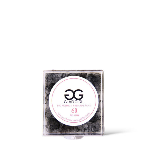 GladGirl Off the Tray 6D Heat Bonded PreMade Lash Fans Eyelashes