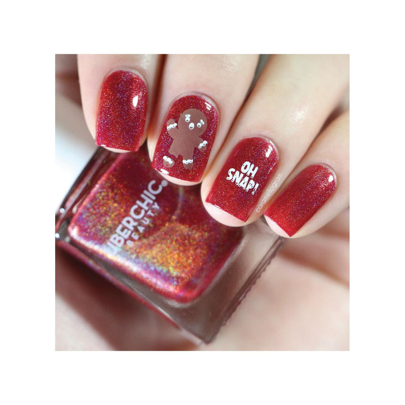UberChic Beauty Merry & Bright Stamping Plate