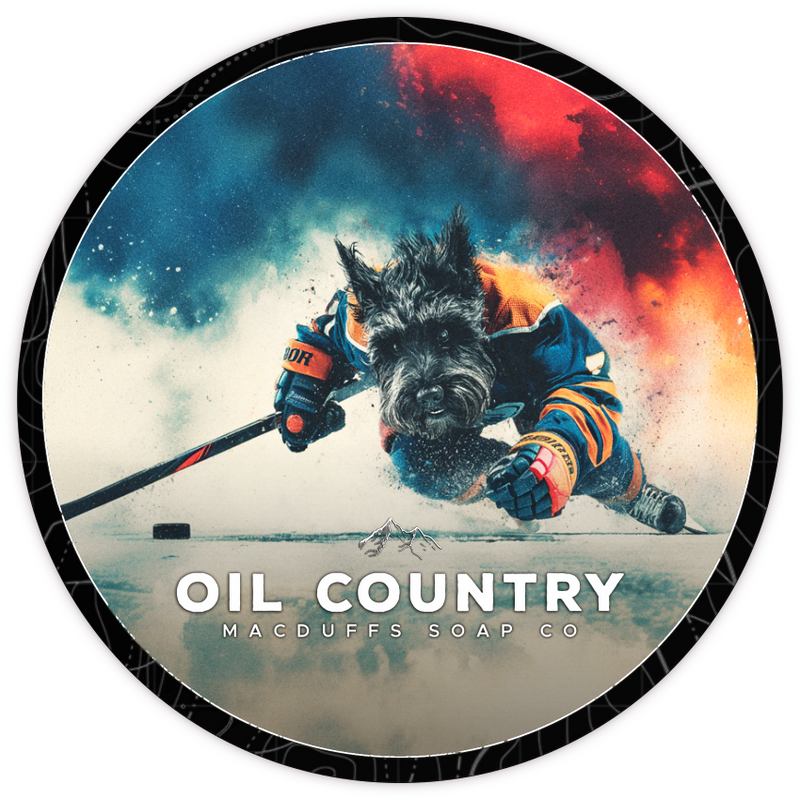 Macduffs Soap Company Oil Country Shave Soap 120g