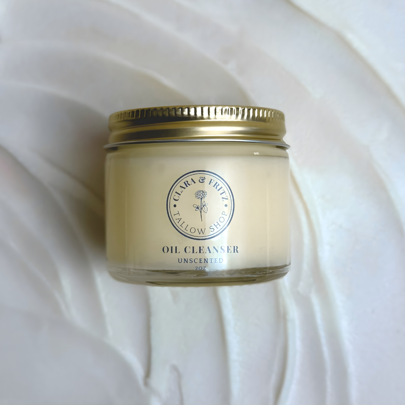 Clara & Fritz Tallow Shop Tallow-Based Oil Cleanser Facial Cleansers