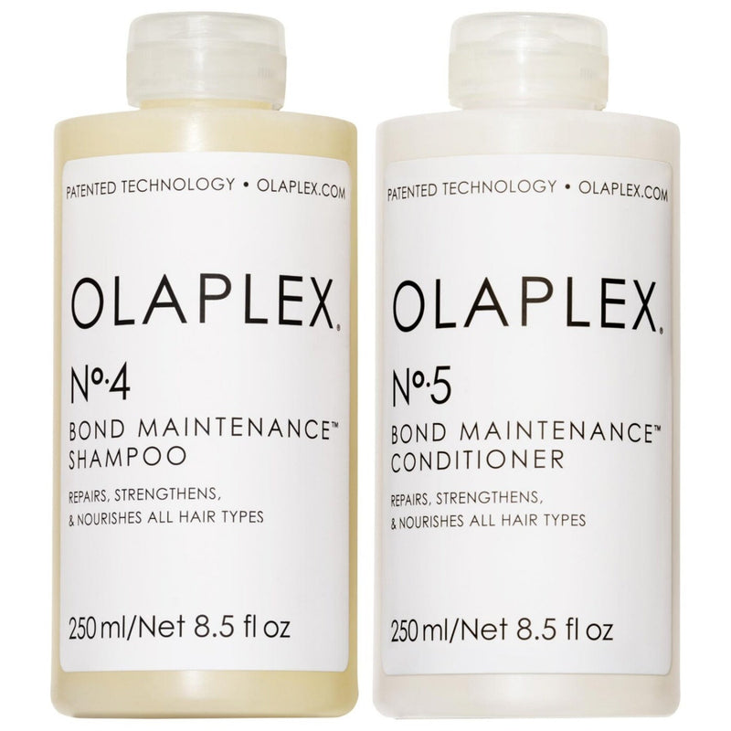 Nava Beauty Olaplex No.4 Bond Maintenance Shampoo & No.5 Bond Maintenance Conditioner Set Lavender 8.5 Oz