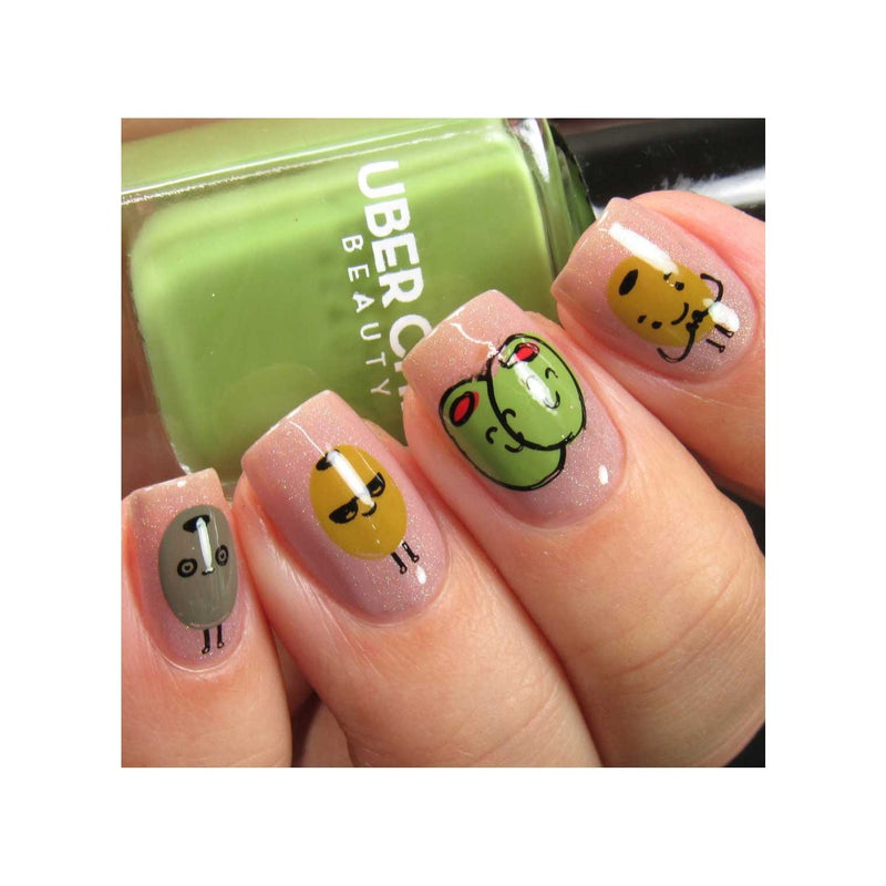 UberChic Beauty Olive The Things Stamping Plate