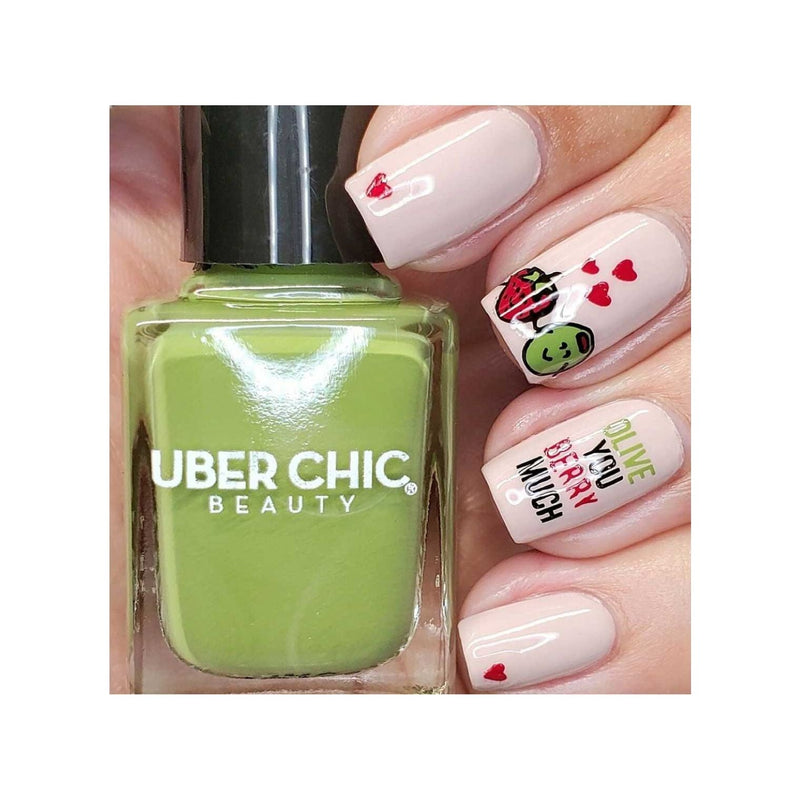 UberChic Beauty Olive The Things Stamping Plate