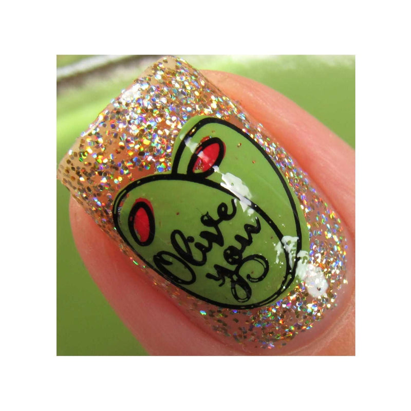 UberChic Beauty Olive The Things Stamping Plate