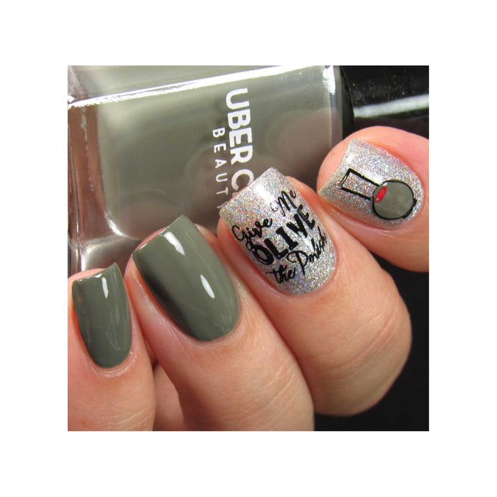 Uberchic Beauty Give Me Olive The Polish   Stamping Polish