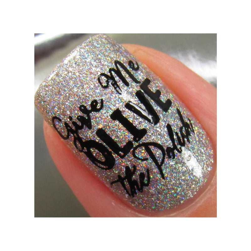 UberChic Beauty Olive The Things Stamping Plate