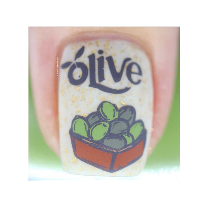 UberChic Beauty Olive The Things Stamping Plate