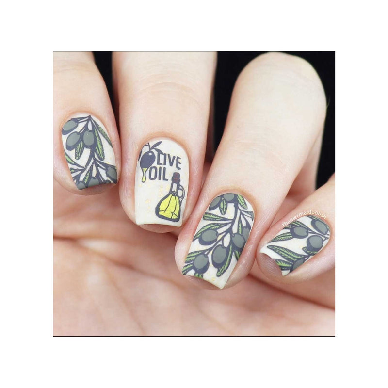 UberChic Beauty Olive The Things Stamping Plate
