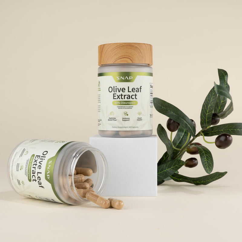 Snap Supplements High-Potency Olive Leaf Extract Oleuropein