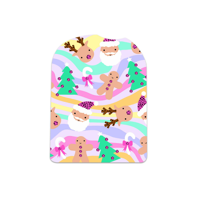 Peelz Christmas Pastel Pod Sticker – Pump Peelz Peelz/Stickers