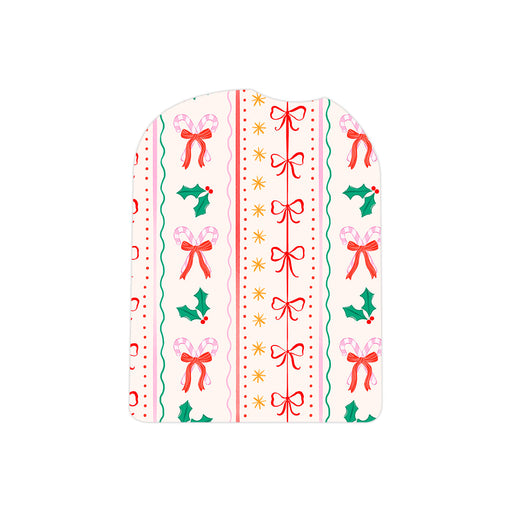 Peelz Holly Jolly Ribbon Pod Sticker - Pump Peelz Peelz/Stickers