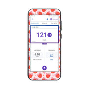 Peelz Strawberry Kisses Sticker for Omnipod® 5 Controller – Pump Peelz Peelz/Stickers