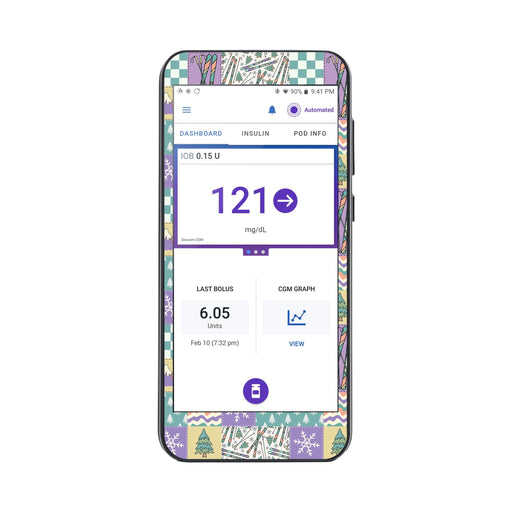 Peelz Après Ski Sticker for Omnipod® 5 Controller – Pump Peelz Peelz/Stickers
