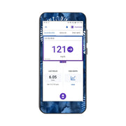 Peelz Monochrome Blue Tie Dye Sticker for Omnipod ® 5 Controller – Pump Peelz Peelz/Stickers