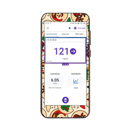 Peelz Santa's Cookies Sticker for Omnipod® 5 Controller – Pump Peelz Peelz/Stickers
