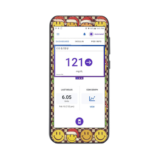 Peelz Merry Mischief Sticker for Omnipod® 5 Controller – Pump Peelz Peelz/Stickers