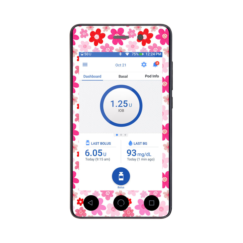 Peelz Fresh Start Sticker for Omnipod DASH® PDM – Pump Peelz Peelz/Stickers