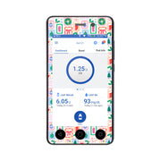 Peelz Holiday Greetings Sticker for Omnipod DASH® PDM – Pump Peelz Peelz/Stickers