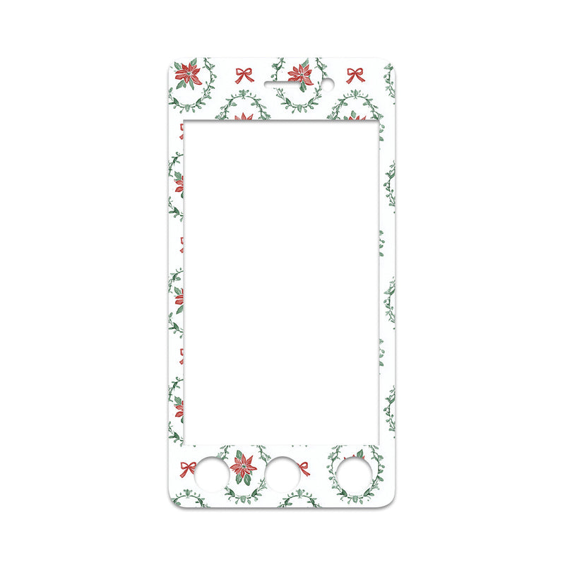 Peelz Poinsettia Parade Sticker for Omnipod DASH® PDM – Pump Peelz Peelz/Stickers