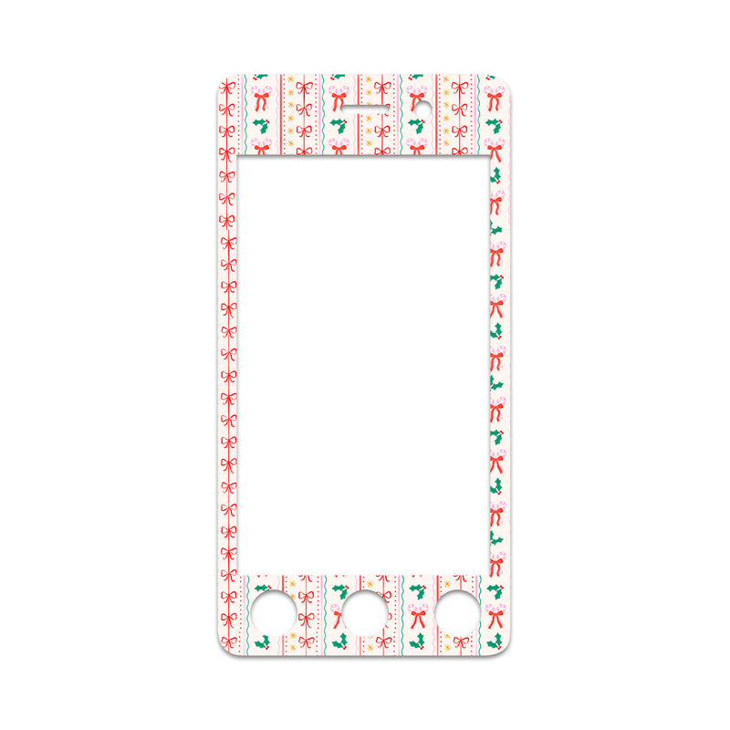Peelz Holly Jolly Ribbon Sticker for Omnipod DASH® PDM – Pump Peelz Peelz/Stickers