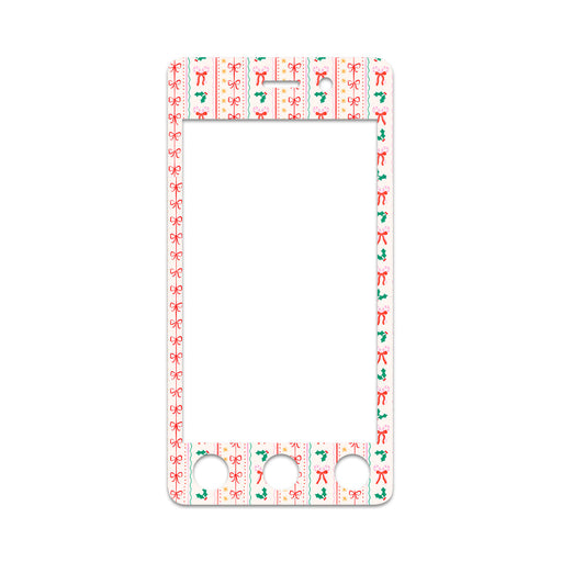 Peelz Holly Jolly Ribbon Sticker for Omnipod DASH® PDM – Pump Peelz Peelz/Stickers