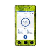 Peelz Green Fur Sticker for Omnipod DASH® PDM – Pump Peelz Peelz/Stickers