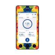 Peelz Bright Tie Dye Sticker for Omnipod DASH ® PDM – Pump Peelz Peelz/Stickers