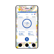 Peelz Rainbow Blooms Sticker for Omnipod DASH ® PDM – Pump Peelz Peelz/Stickers